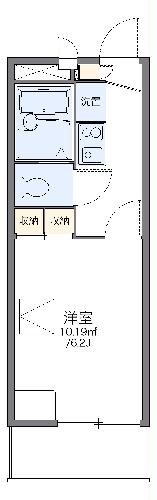 【レオパレス小茂根の間取り】