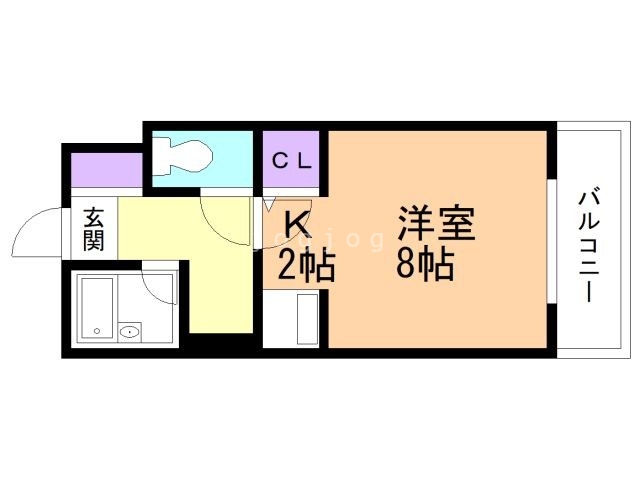 ハーモパレス札幌の間取り