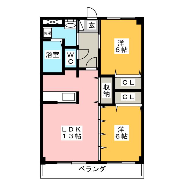 ファインパレスの間取り