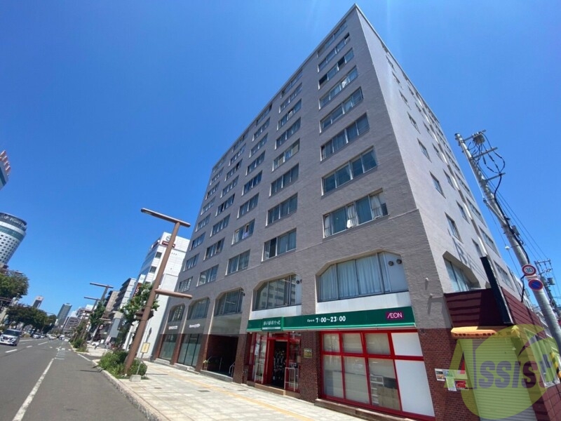 【札幌市北区北六条西のマンションのスーパー】