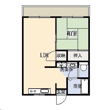 タウニィ石丸の間取り