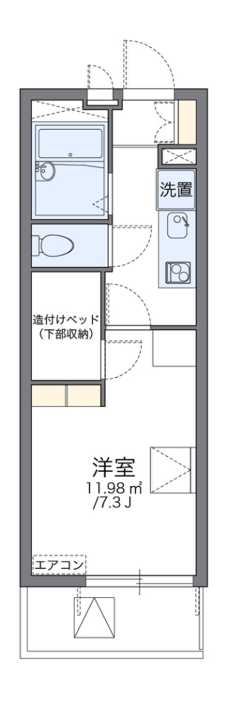 【レオパレス昴の間取り】