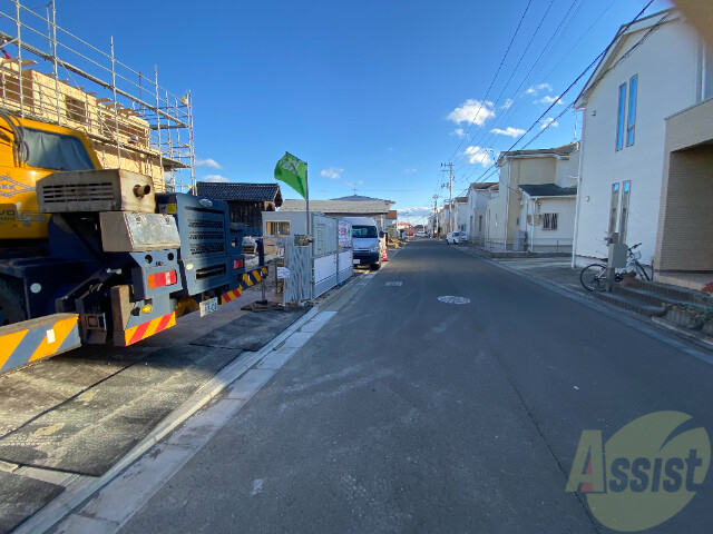 【仙台市太白区袋原のアパートの駐車場】