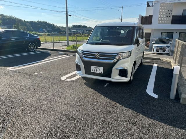 【長久手市石場のアパートの駐車場】