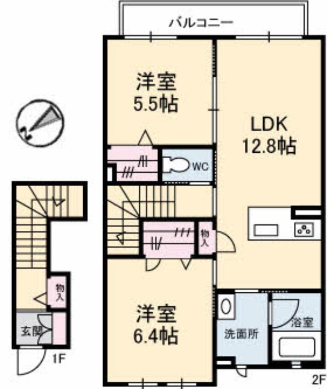 プロヌーブ元町の間取り