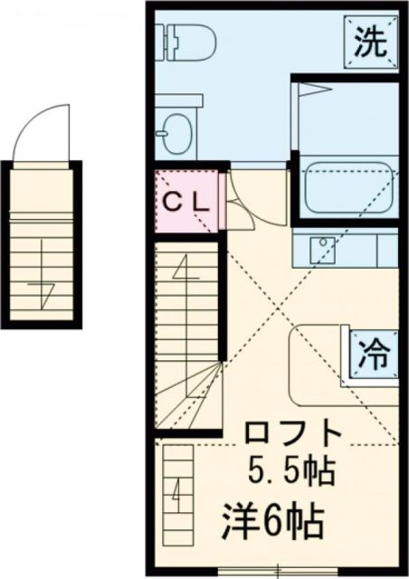 インベスト自由が丘の間取り