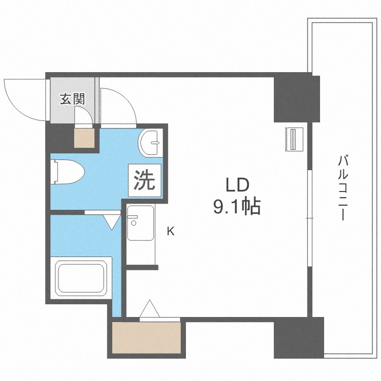 ジュエルタワーの間取り