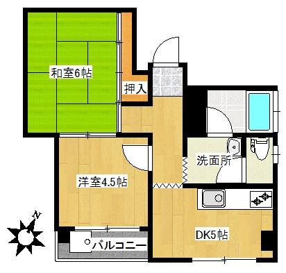 藤原本通ビルの間取り