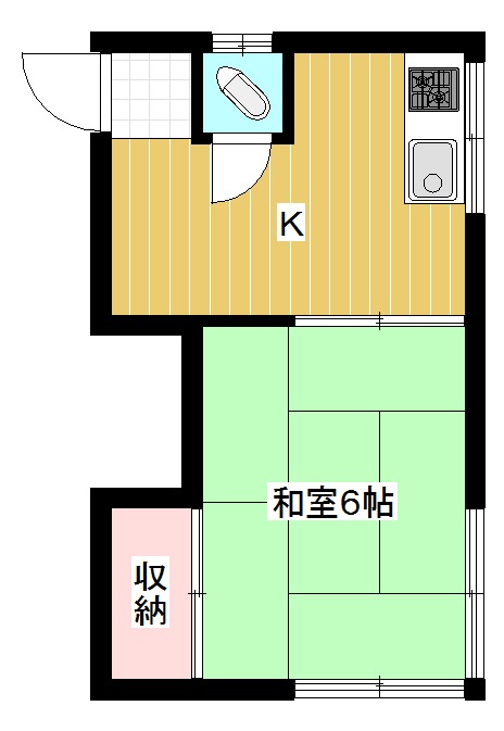 さいわい荘の間取り