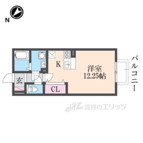 クレール桜町の間取り