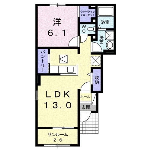 大－３の間取り