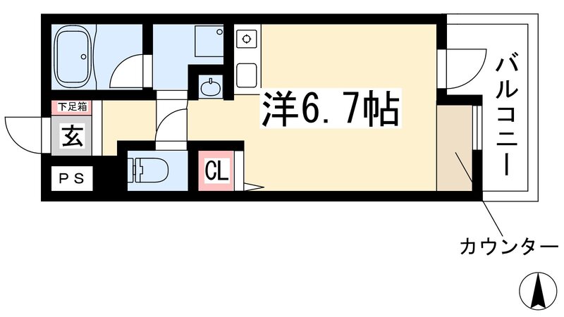 横山アネックスビルの間取り