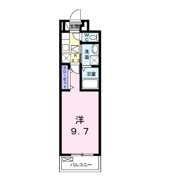 フラッツ・アイVの間取り