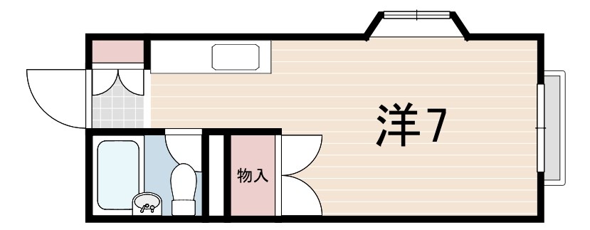 エステートピア武庫川の間取り