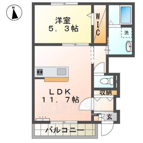 カーサフェリーチェの間取り