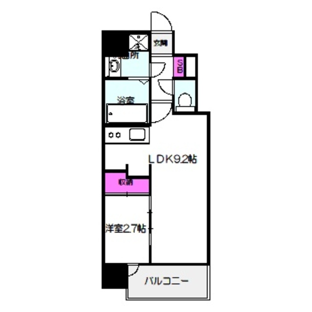 ミラージュパレス都島本通の間取り