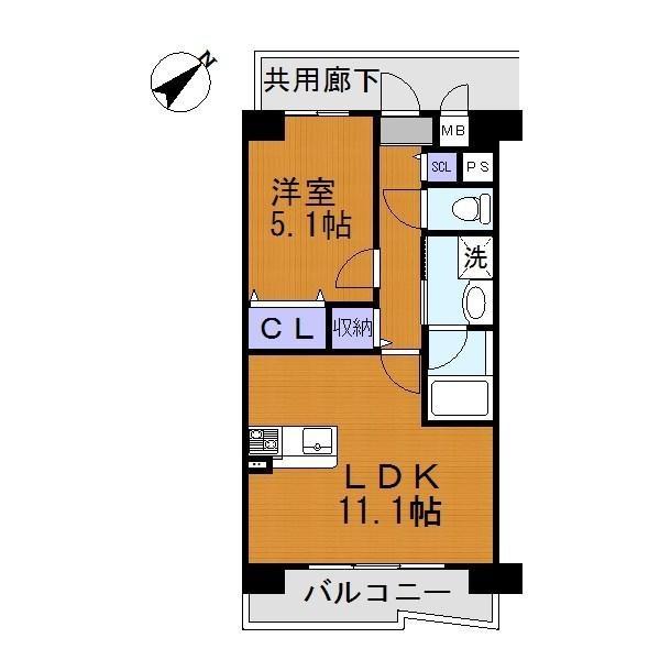 カンマキーノ　1Fの間取り