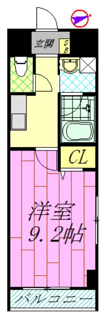 ソシア西葛西の間取り