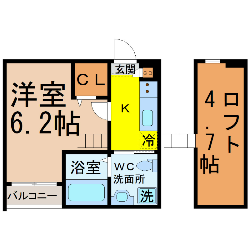 アクア吹上の間取り