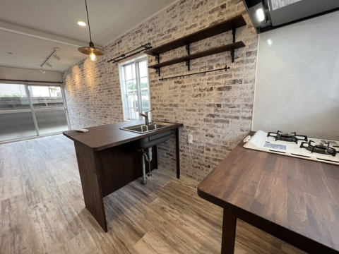 キッチン　※写真は別室です。