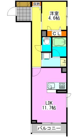 コーディア東船橋の間取り