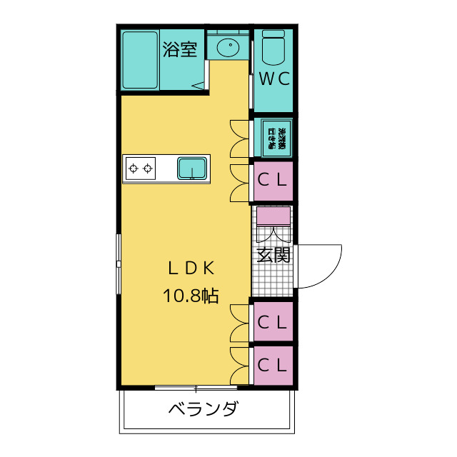 プランドール平針の間取り