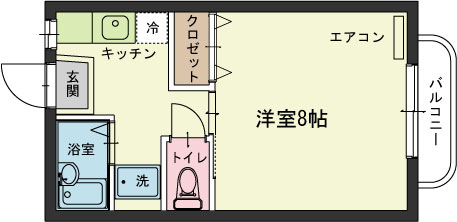 ティンカーベルの間取り