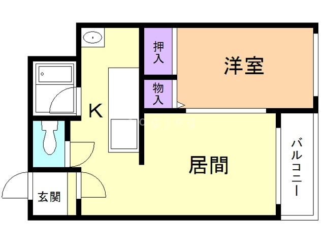 ロイヤル弐番館の間取り