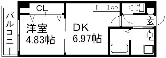 プログレスふなはしの間取り