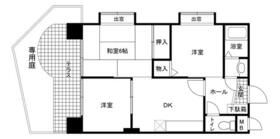 サンパレス２１永楽荘の間取り