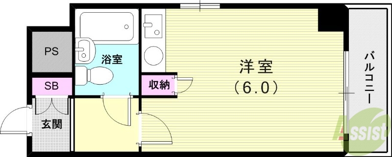 サンコール魚崎の間取り