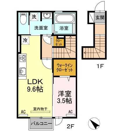 ネヘレスコールの間取り