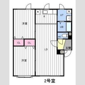 プラテーク38の間取り