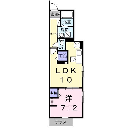 アーム　ガーデンの間取り