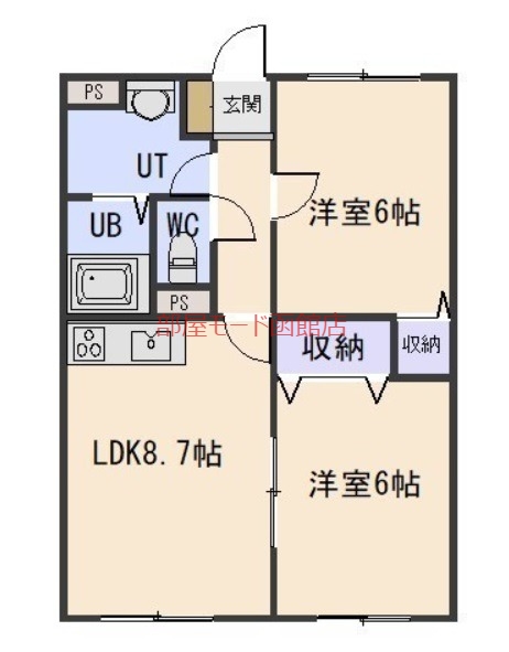 リベラーレ川原の間取り