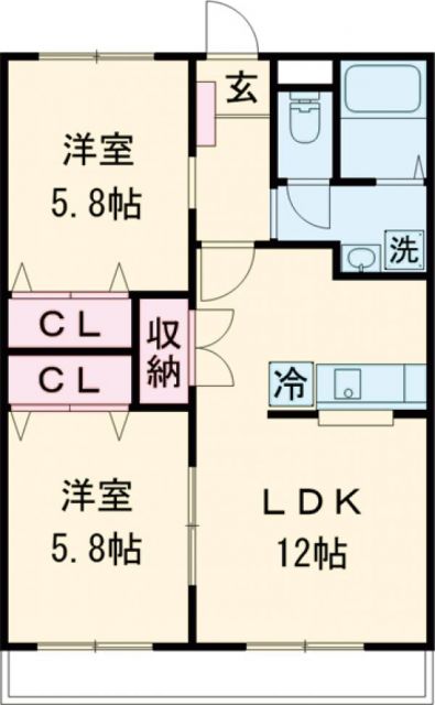 シトリンIIの間取り