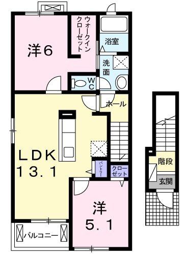 リアレーヴの間取り