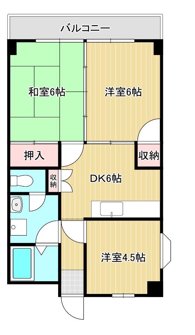 第二はまのビルの間取り