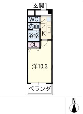 マ　メゾン２４の間取り