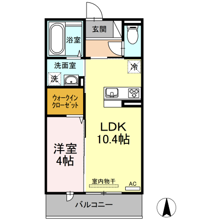 ルシエールの間取り