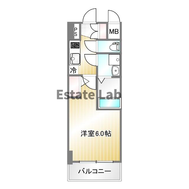 エスリード神戸グランドールの間取り