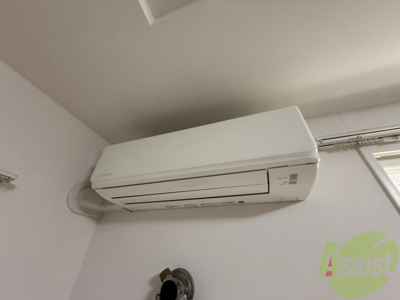 その他設備　エアコンが設置してありますので、寒暖対策もばっちり。