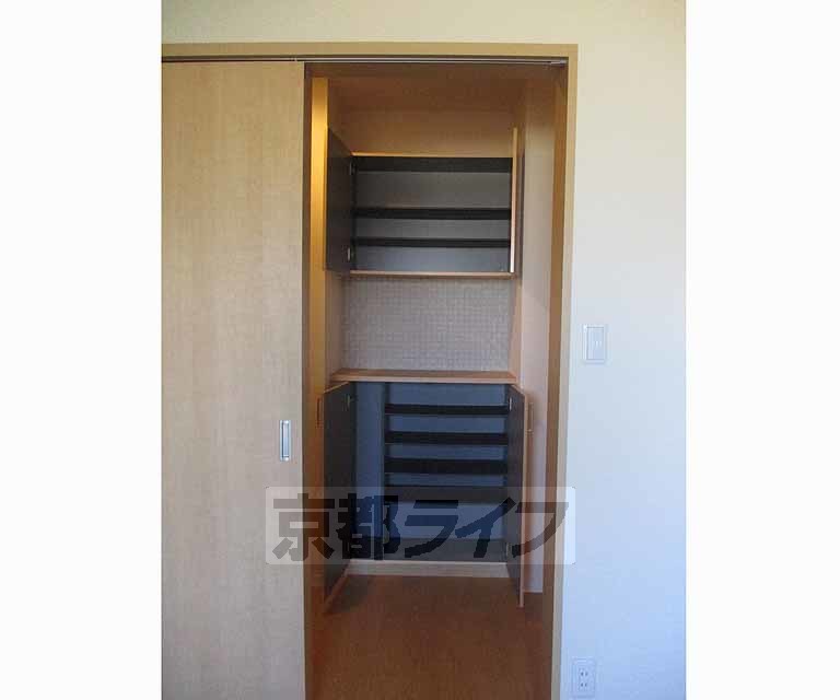 収納　きれいな玄関です。