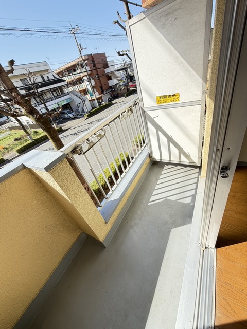 バルコニー　別部屋参考写真です