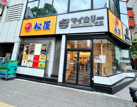 飲食店　マイカリー食堂川崎砂子店（松屋併設）（飲食店）まで114m