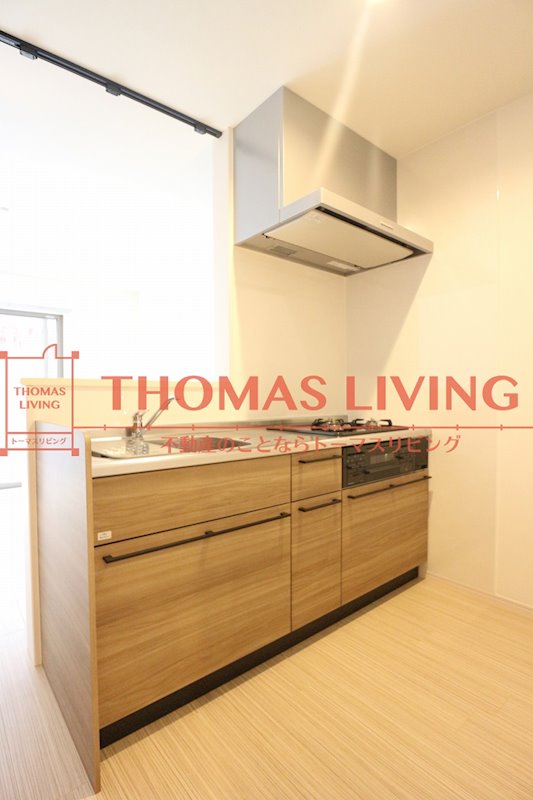 キッチン　作業スペースも広々確保出来ます