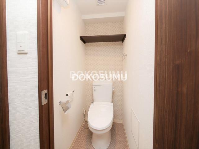 トイレ　毎日使う場所だからこそ、心地よさと清潔感にこだわりました。
