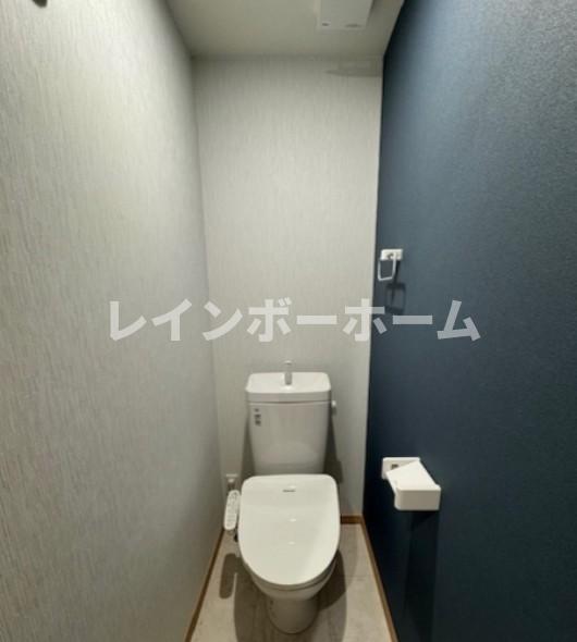 トイレ　ゆったりとした空間のトイレです