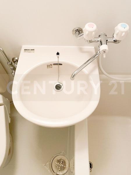 洗面設備　※他のお部屋の写真です。