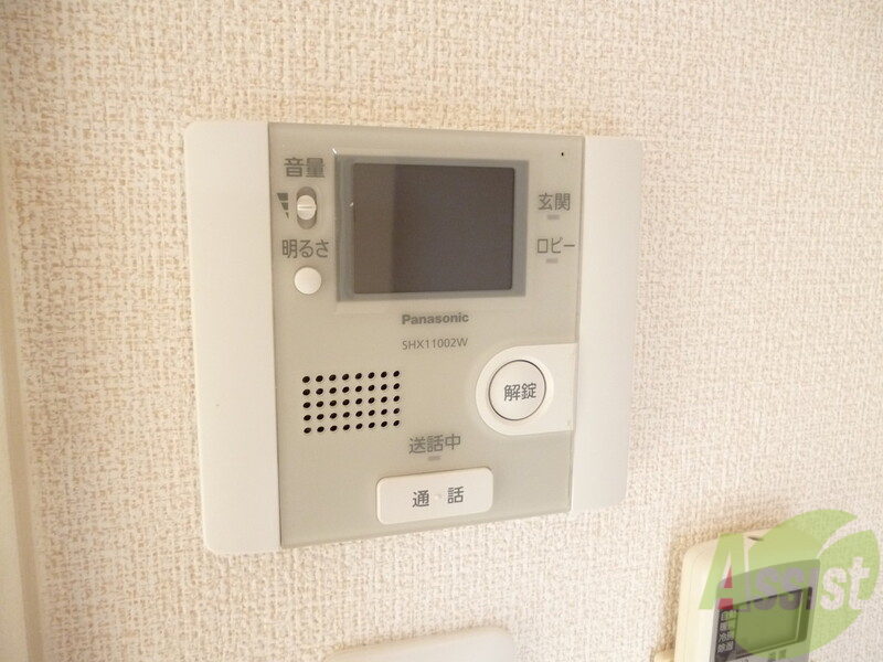 セキュリティ　女性の方も安心です
